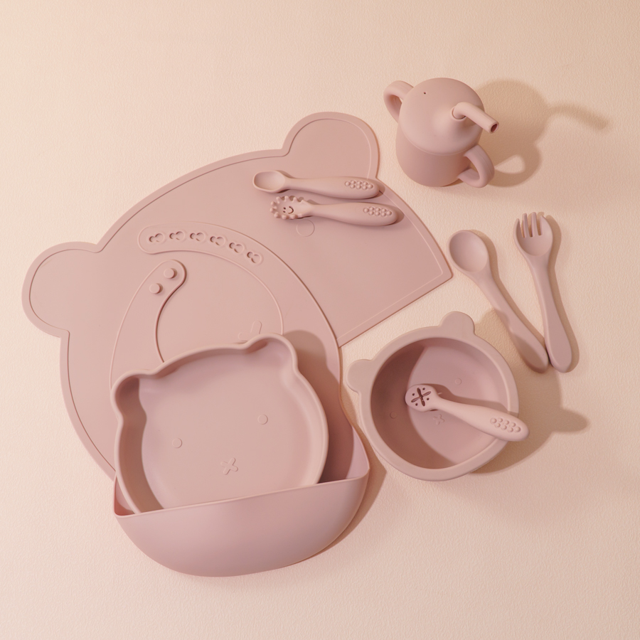 8PCS Silicone Baby Feeding Set - Baby Led Weaning Set review and price