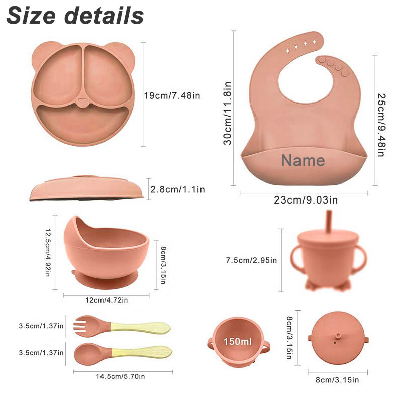 Baby Feeding Plate Sets Suctio - Baby Led Weaning Set review and price