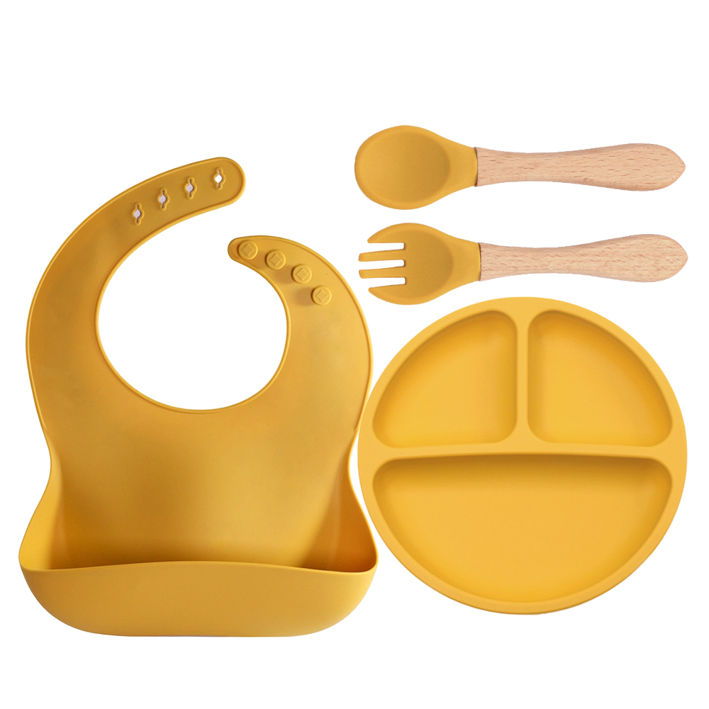 4 PCS Silicone Baby Feeding Se - Baby Led Weaning Set review and price