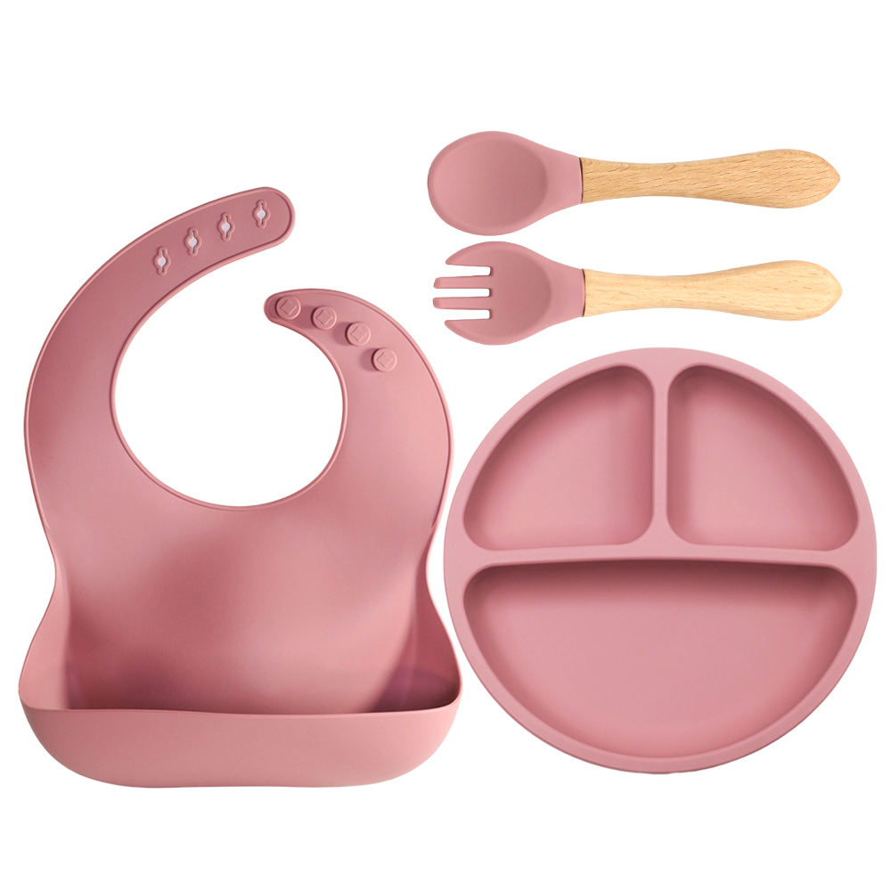 4 PCS Silicone Baby Feeding Se - Baby Led Weaning Set review and price